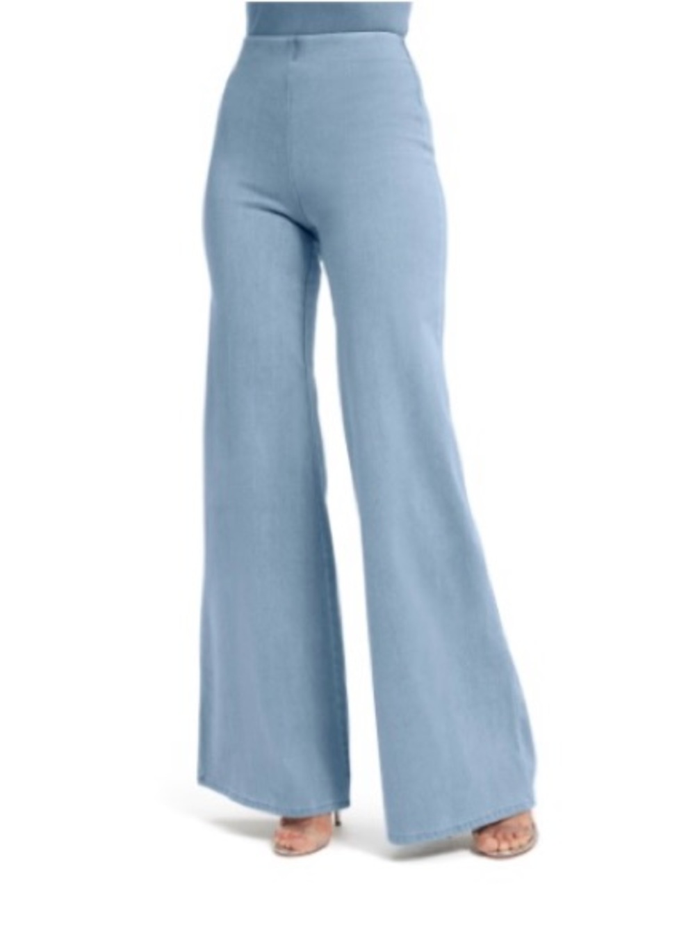 Good American Pull On Palazzo Jeans